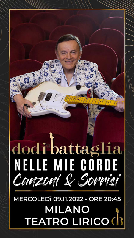 Dodi Battaglia - Nelle Mie Corde - Milano 09.11.2022